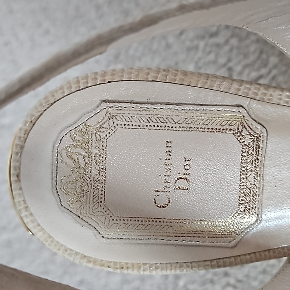 Christian Dior Python Heels Excellent Condition!! - image 6
